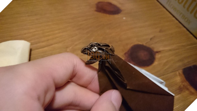 Lác mắt với màn gấp giấy quái vật Godzilla của người Nhật