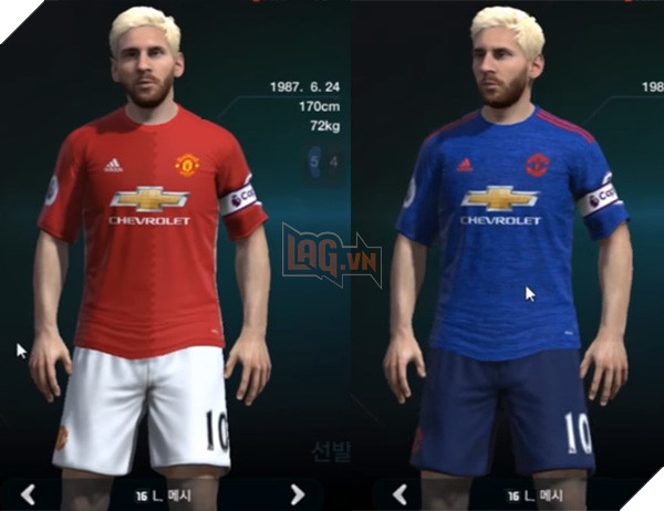Những mẫu áo đấu mùa giải ‘16-’17 mới cập nhật trong FIFA Online 3 Hàn Quốc