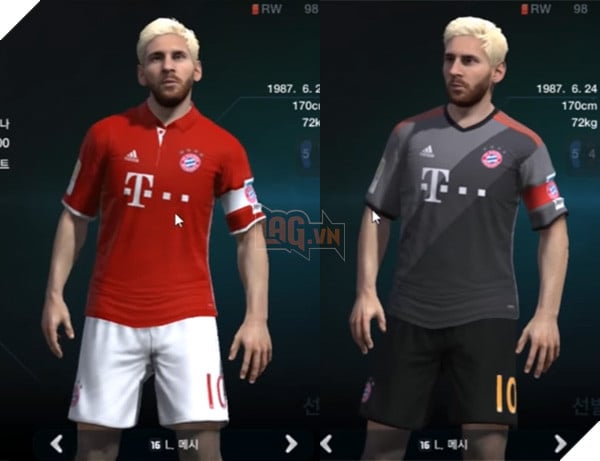 Những mẫu áo đấu mùa giải ‘16-’17 mới cập nhật trong FIFA Online 3 Hàn Quốc