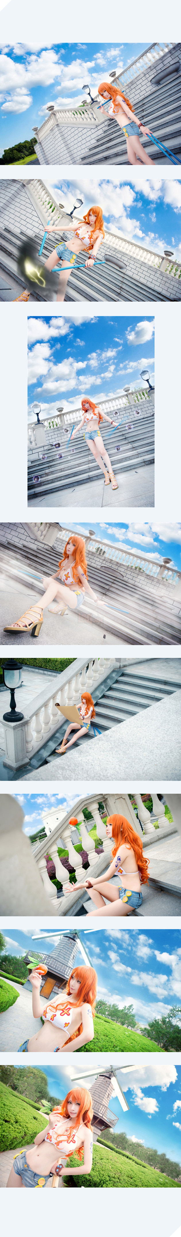 Cùng ngắm bộ ảnh cosplay tuyệt đẹp về cô nàng Nami trong One Piece