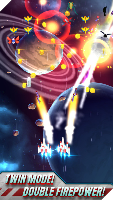 Galaga Wars - Phiên bản cải tiến của game "bắn ruồi" huyền thoại