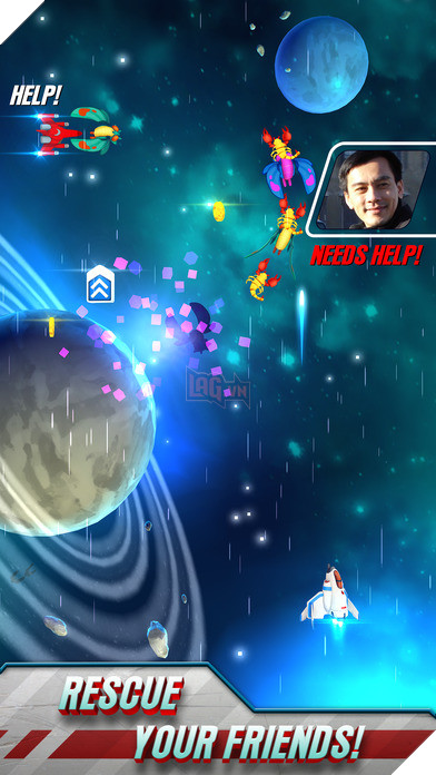 Galaga Wars - Phiên bản cải tiến của game "bắn ruồi" huyền thoại