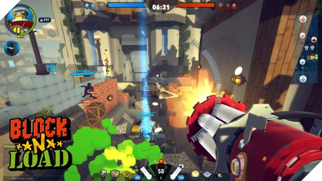 Block N Load - Thêm một game miễn phí cực nhẹ cho người không có tiền mua Overwatch