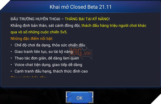 Tung ra bản tải dành cho IOS và Android, Liên Quân Mobile dự đoán tiến hành Close Beta ngay trong chiều ngày 21/11 2