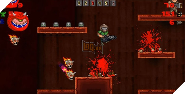 MiniDOOM: Chơi Doom theo phong cách màn hình ngang