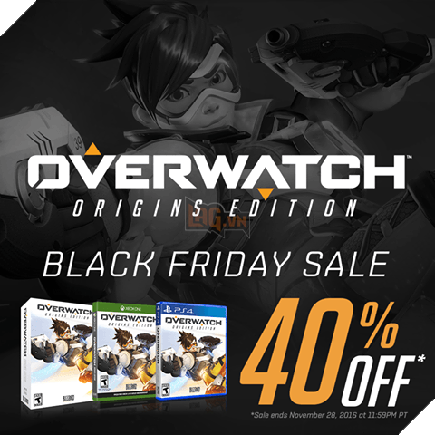 Overwatch: Sau miễn phí, Blizzard khuyến mãi 40% nhân dịp Black Friday
