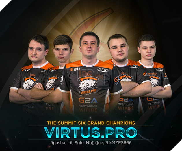 Gầm vang trên đất Mỹ, gấu Nga Virtus Pro xuất sắc giành chức vô địch giải DOTA 2 The Summit 6