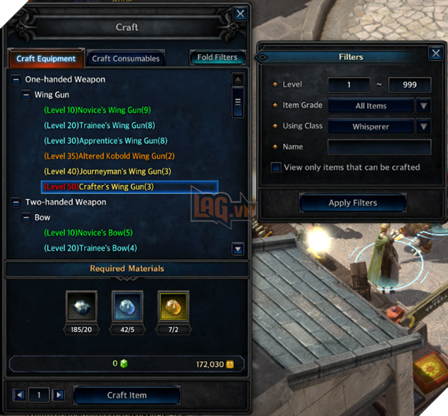 MU Legend: Hướng dẫn chế tạo và phân giải trang bị 2