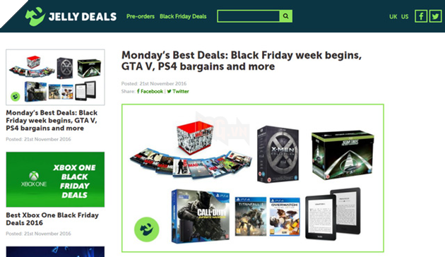 Xuất hiện trang web giúp game thủ Việt săn game giảm giá "ngày Thứ 6 đen tối"