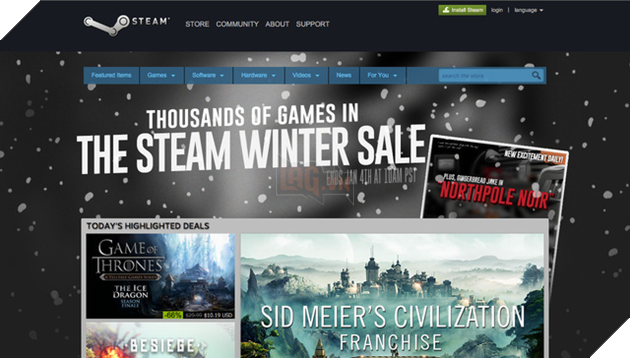 Xuất hiện trang web giúp game thủ Việt săn game giảm giá "ngày Thứ 6 đen tối"