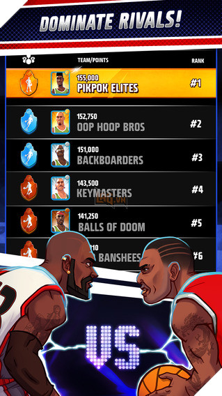 Khi hành động, chiến thuật, thẻ bài kết hợp ra game mobile về... bóng rổ