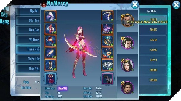 Võ Lâm Truyền Kỳ Mobile