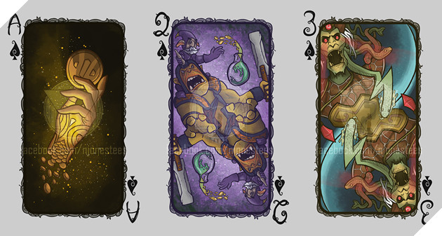 Khi Hero trong DOTA 2 trở thành những lá bài Tây 14