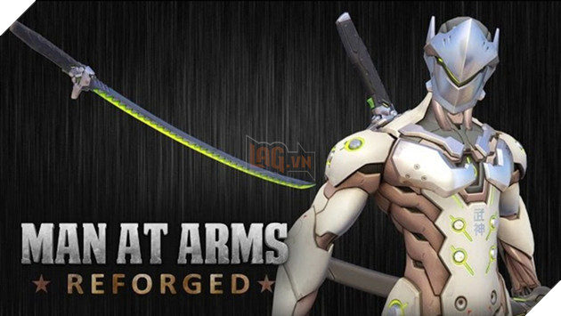 Từ một cục sắt, kiếm của Genji trong Overwatch được tạo ra ngoài đời thực như thế này đây