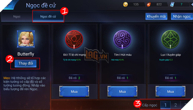 HƯỚNG DẪN CƠ BẢN: XÂY DỰNG BẢNG NGỌC TRONG LIÊN QUÂN MOBILE 3