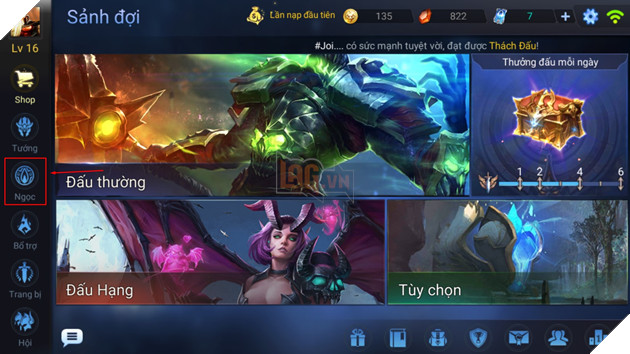 HƯỚNG DẪN CƠ BẢN: XÂY DỰNG BẢNG NGỌC TRONG LIÊN QUÂN MOBILE