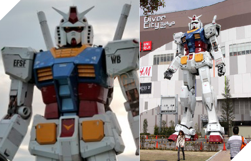 4 triệu người đã chụp ảnh selfie với Tượng Gundam khổng lồ cao 18 mét này