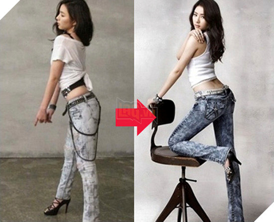 Xem Photoshop đã giúp sao Hàn vịt hoá thiên nga như thế nào - Ảnh 1.