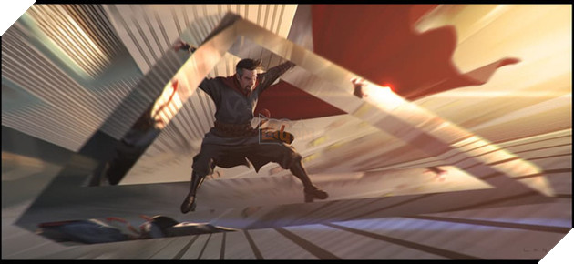 
Và cả những cảnh bẻ cong không gian cũng không góc cạnh như trong phim đâu nhé...
