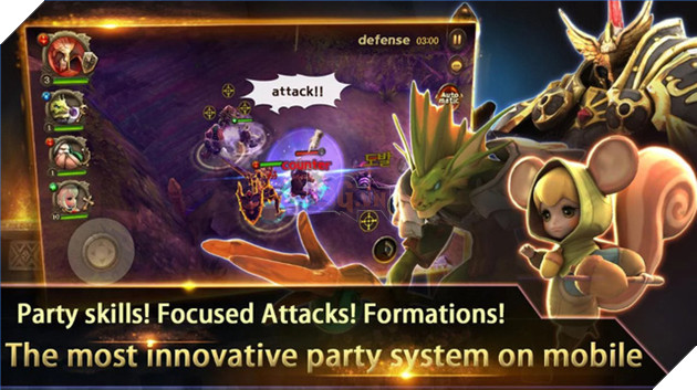 Knight Lord - Game nhập vai 3D bối cảnh Châu Âu tuyệt hay trên mobile