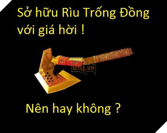 Game thủ Đột Kích nói gì về event tiêu Vcoin nhận Rìu Trống Đồng và súng AWM