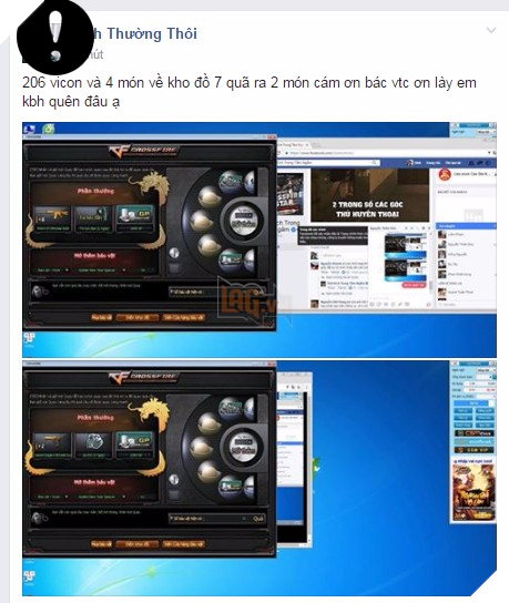 Game thủ Đột Kích nói gì về event tiêu Vcoin nhận Rìu Trống Đồng và súng AWM