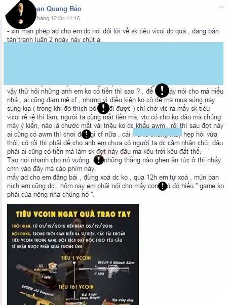 Game thủ Đột Kích nói gì về event tiêu Vcoin nhận Rìu Trống Đồng và súng AWM