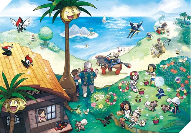 Pokémon Sun và Moon promotion photo