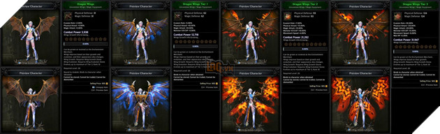 MU Legend: Hình ảnh tiến hóa đầy đủ của 6 bộ cánh sẽ có mặt trong Closed Beta 2 2