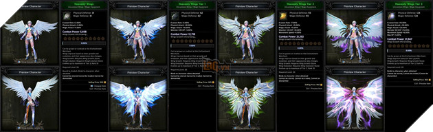 MU Legend: Hình ảnh tiến hóa đầy đủ của 6 bộ cánh sẽ có mặt trong Closed Beta 2