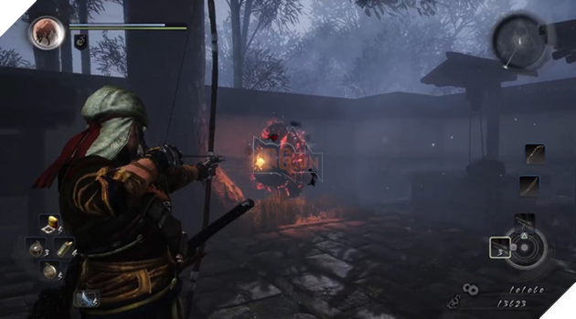 
Nhân vật cũng có thể sử dụng cung để tấn công tầm xa.
