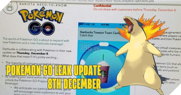 Lại xuất hiện thêm thông tin mới thú vị nữa về Pokemon GO