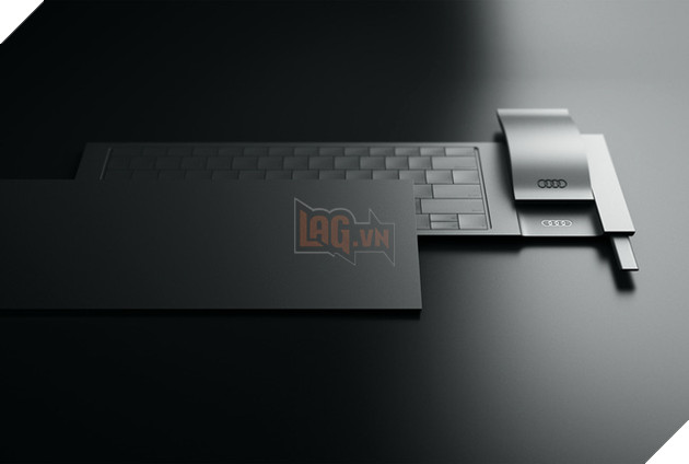 Chiêm ngưỡng tuyệt tác bàn phím Audi sang chảnh khiến bao con tim say ngất ngây - Ảnh 3.