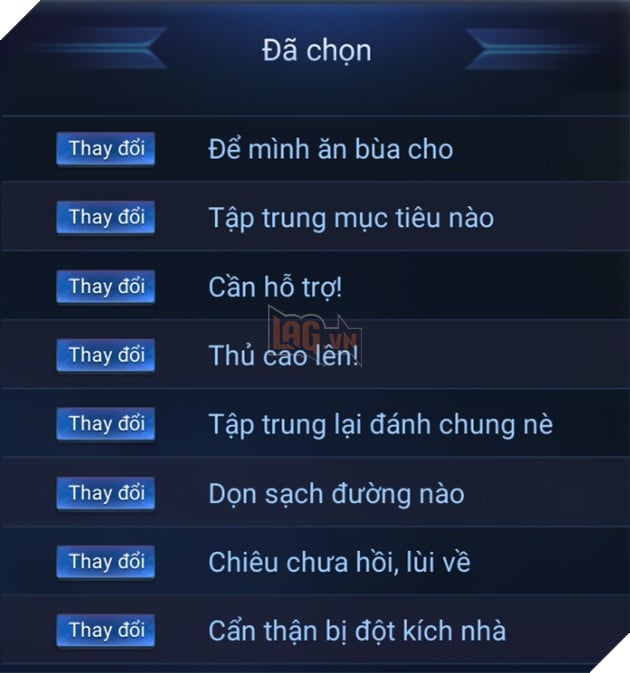 Liên Quân Mobile: Hướng dẫn cách sử dụng tính năng Chat Lẹ trong game 4