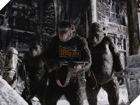 Trailer đầu tiên của War for the Planet of the Apes 2