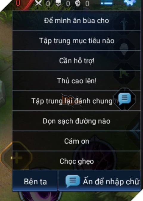 Liên Quân Mobile: Hướng dẫn cách sử dụng tính năng Chat Lẹ trong game 5