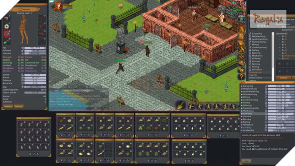 Game online đặc biệt tăng sức mạnh cho nhân vật bằng... thức ăn