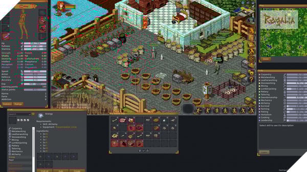 Game online đặc biệt tăng sức mạnh cho nhân vật bằng... thức ăn