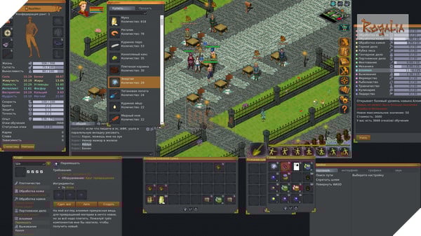 Game online đặc biệt tăng sức mạnh cho nhân vật bằng... thức ăn