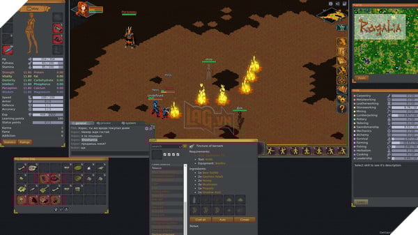 Game online đặc biệt tăng sức mạnh cho nhân vật bằng... thức ăn