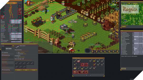 Game online đặc biệt tăng sức mạnh cho nhân vật bằng... thức ăn