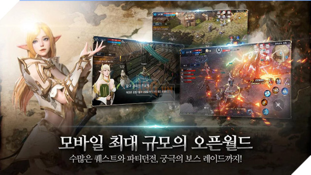Lineage II: Revolution - Bom tấn hành động siêu đồ họa đã ra mắt