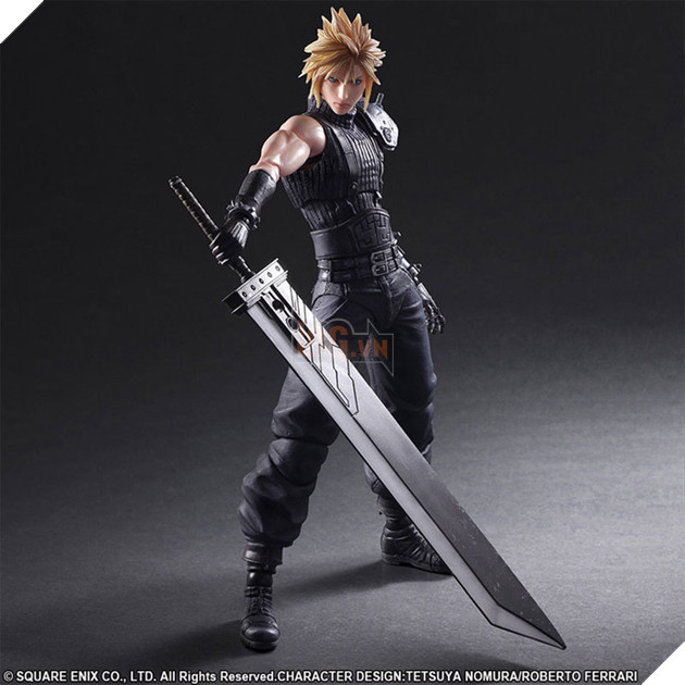 
Mẫu mô hình này trang bị cho Cloud thanh kiếm Buster Sword truyền thống thay vì Fusion Sword.
