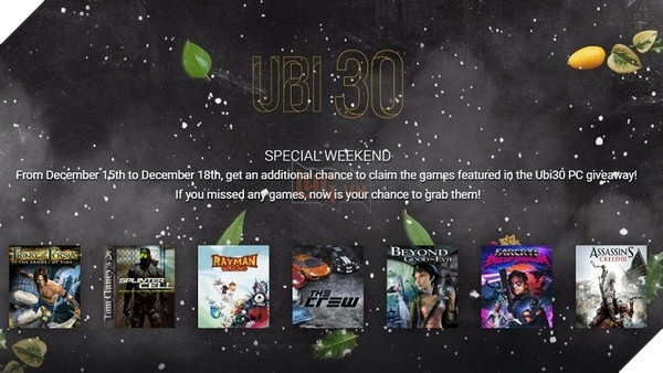Cơ hội cuối cùng để nhận game của Ubisoft miễn phí