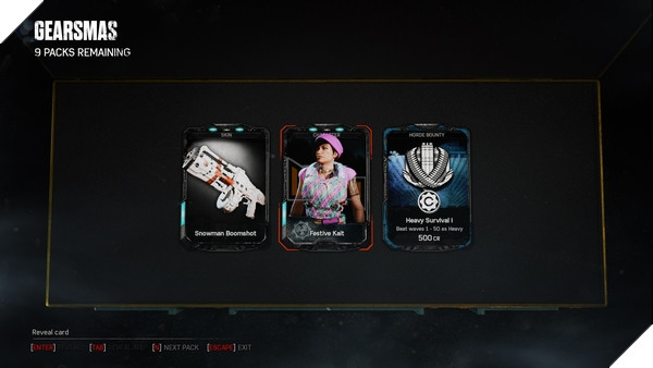 Gears of War 4 mừng giáng sinh với áo giáp màu mè cùng chế độ bắn tuyết