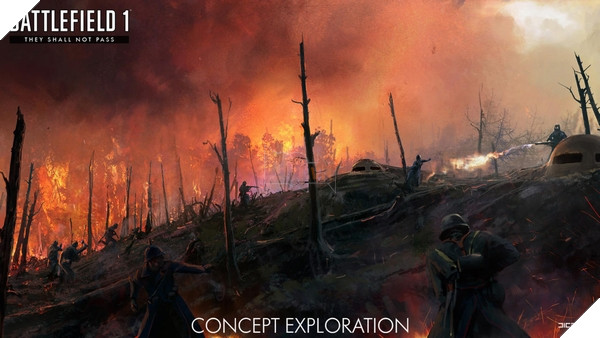 Battlefield 1: Những hình ảnh đầu tiên của DLC They Shall Not Pass