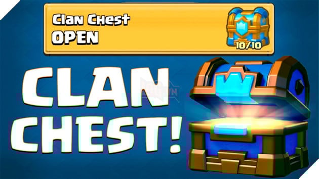 Clash Royale: Chi tiết phần thưởng theo từng cấp của Clan Chest