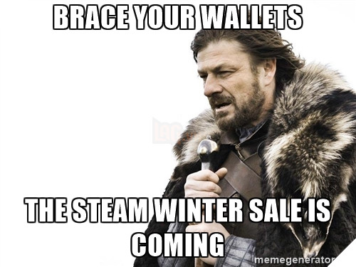 Hãy giữ chặt ví tiền của bạn, vì đợt khuyến mãi mùa đông của Steam sắp bắt đầu