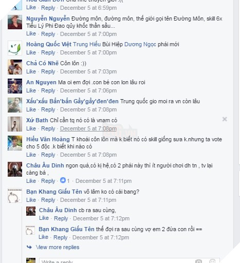 võ lâm truyền kỳ mobile phiên bản mới