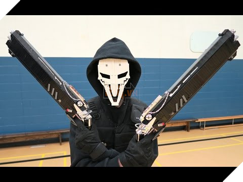 Kết quả hình ảnh cho LEGO Reaper's Hellfire Shotguns - Overwatch